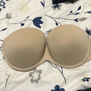 Strapless bra - pink